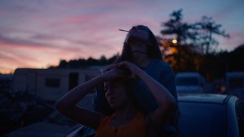 Movie still from “The Blaze - Queens” (2018), directed by The Blaze – Close Up shot, Low angle