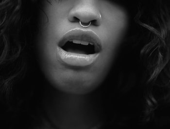 Movie still from “Kenzie - Funeral” (2018), directed by Camille Summers-Valli – Extreme Close Up shot, Overhead angle