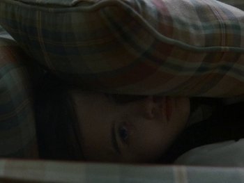 Movie still from “Sam Fender - Dead Boys” (2018), directed by Vincent Haycock – Extreme Close Up shot, Overhead angle