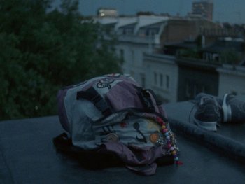 Movie still from “Sam Fender - Dead Boys” (2018), directed by Vincent Haycock – Extreme Close Up shot, High angle