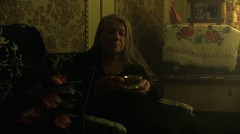 Movie still from “Sophie Hunger - Tricks” (2018), directed by Matilda Finn – Medium shot, High angle