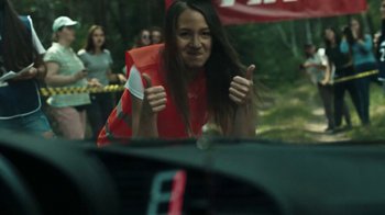 Movie still from “Sophie Hunger - Tricks” (2018), directed by Matilda Finn – Medium shot, High angle