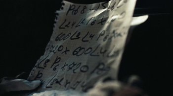 Movie still from “Sophie Hunger - Tricks” (2018), directed by Matilda Finn – Extreme Close Up shot, Overhead angle