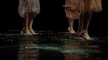 Movie still from “Florence + The Machine - Big God” (2018), directed by Autumn de Wilde – Wide shot, Low angle