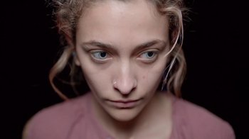 Movie still from “Thirty Seconds To Mars - Rescue Me” (2018), directed by Mark Romanek – Close Up shot, Low angle