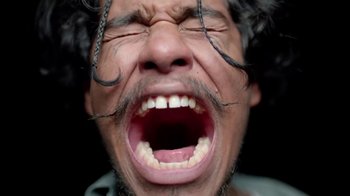 Movie still from “Thirty Seconds To Mars - Rescue Me” (2018), directed by Mark Romanek – Extreme Close Up shot, Low angle