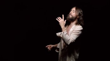 Movie still from “Thirty Seconds To Mars - Rescue Me” (2018), directed by Mark Romanek – Medium shot, High angle