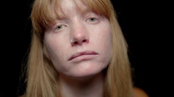 Movie still from “Thirty Seconds To Mars - Rescue Me” (2018), directed by Mark Romanek – Extreme Close Up shot, Low angle