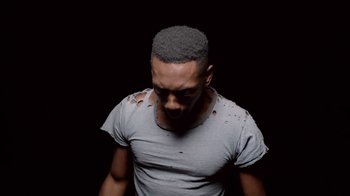 Movie still from “Thirty Seconds To Mars - Rescue Me” (2018), directed by Mark Romanek – Medium shot, Low angle