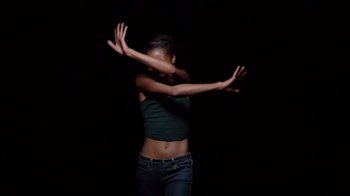 Movie still from “Thirty Seconds To Mars - Rescue Me” (2018), directed by Mark Romanek – Medium shot, Low angle