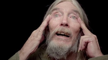 Movie still from “Thirty Seconds To Mars - Rescue Me” (2018), directed by Mark Romanek – Extreme Close Up shot, Overhead angle