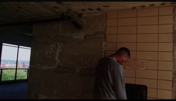 Movie still from “Bearcubs - Underwaterfall” (2018), directed by Salomon Ligthelm – Wide shot, Low angle