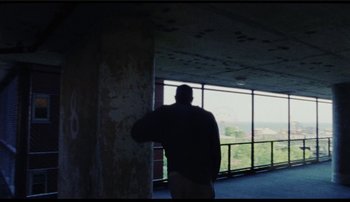 Movie still from “Bearcubs - Underwaterfall” (2018), directed by Salomon Ligthelm – Extreme Wide shot, Low angle