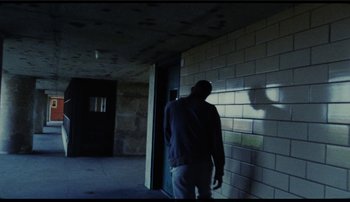 Movie still from “Bearcubs - Underwaterfall” (2018), directed by Salomon Ligthelm – Wide shot, Low angle