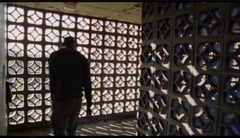 Movie still from “Bearcubs - Underwaterfall” (2018), directed by Salomon Ligthelm – Wide shot, Low angle