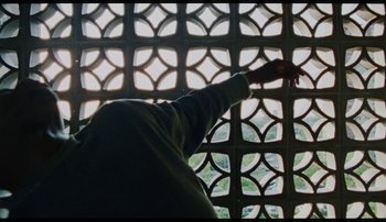 Movie still from “Bearcubs - Underwaterfall” (2018), directed by Salomon Ligthelm – Medium shot, Overhead angle