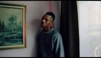 Movie still from “Bearcubs - Underwaterfall” (2018), directed by Salomon Ligthelm – Medium shot, High angle