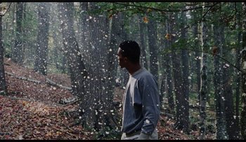 Movie still from “Bearcubs - Underwaterfall” (2018), directed by Salomon Ligthelm – Wide shot, Low angle