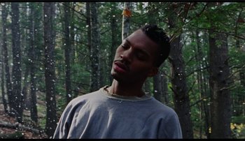 Movie still from “Bearcubs - Underwaterfall” (2018), directed by Salomon Ligthelm – Close Up shot, Low angle