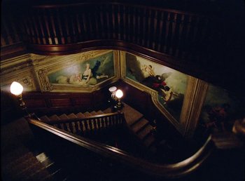 Movie still from “Young Fathers - Toy” (2018), directed by Salomon Ligthelm – Extreme Wide shot, Overhead angle