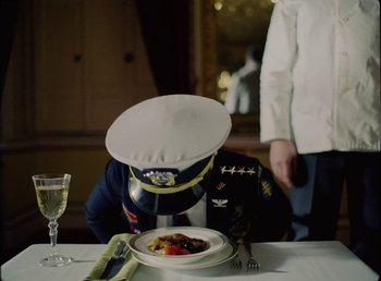 Movie still from “Young Fathers - Toy” (2018), directed by Salomon Ligthelm – Close Up shot, Over the shoulder angle