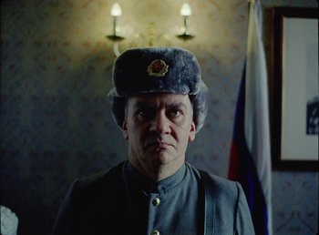 Movie still from “Young Fathers - Toy” (2018), directed by Salomon Ligthelm – Close Up shot, Low angle