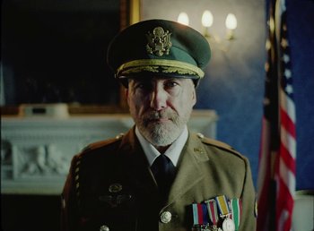 Movie still from “Young Fathers - Toy” (2018), directed by Salomon Ligthelm – Close Up shot, Low angle