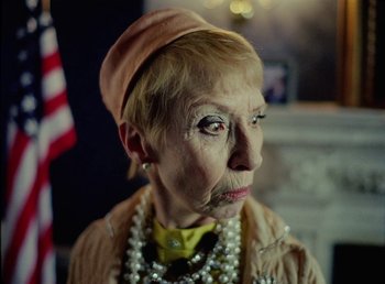 Movie still from “Young Fathers - Toy” (2018), directed by Salomon Ligthelm – Close Up shot, Low angle