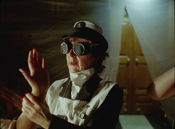 Movie still from “Young Fathers - Toy” (2018), directed by Salomon Ligthelm – Close Up shot, Over the shoulder angle