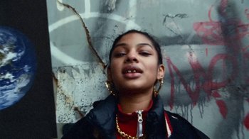 Movie still from “Asap Rocky - Forever” (2018), directed by Dexter Navy – Close Up shot, Low angle