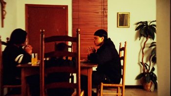 Movie still from “Asap Rocky - Forever” (2018), directed by Dexter Navy – Medium shot, High angle