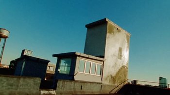 Movie still from “Asap Rocky - Forever” (2018), directed by Dexter Navy – Extreme Wide shot, Low angle