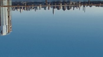 Movie still from “Asap Rocky - Forever” (2018), directed by Dexter Navy – Extreme Wide shot, Low angle