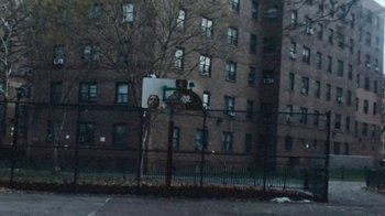 Movie still from “Asap Rocky - Forever” (2018), directed by Dexter Navy – Extreme Wide shot, High angle