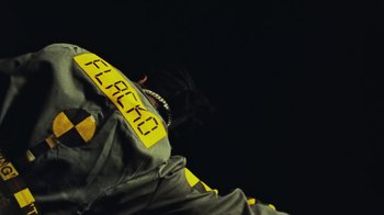 Movie still from “Asap Rocky - Forever” (2018), directed by Dexter Navy – Extreme Close Up shot, Overhead angle