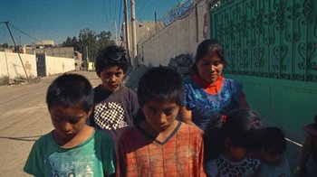 Movie still from “A.CHAL - Cuánto” (2018), directed by Dexter Navy – Wide shot, High angle