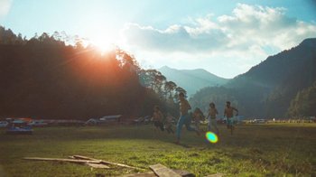 Movie still from “A.CHAL - Cuánto” (2018), directed by Dexter Navy – Extreme Wide shot, Low angle