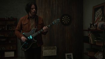 Movie still from “Jack White - Over and Over” (2018), directed by Us – Medium shot, Low angle