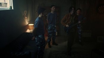 Movie still from “Jack White - Over and Over” (2018), directed by Us – Wide shot, High angle