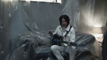 Movie still from “Jack White - Over and Over” (2018), directed by Us – Medium shot, High angle