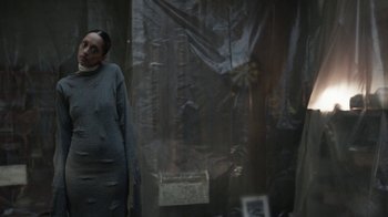 Movie still from “Jack White - Over and Over” (2018), directed by Us – Medium shot, Low angle