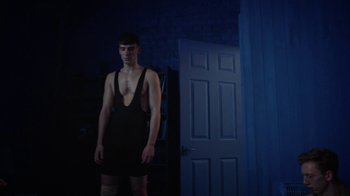 Movie still from “Jack White - Over and Over” (2018), directed by Us – Medium shot, Low angle