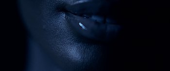 Movie still from “Bipolar Sunshine - Easy To Do” (2018), directed by Matilda Finn – Extreme Close Up shot, Low angle