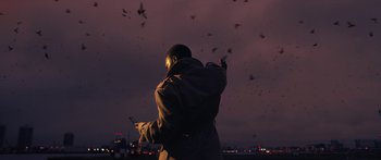 Movie still from “Bipolar Sunshine - Easy To Do” (2018), directed by Matilda Finn – Medium shot, Low angle