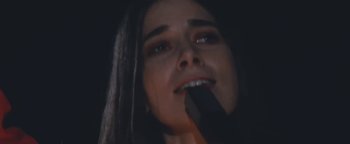 Movie still from “HAIM - Night So Long” (2018), directed by Paul Thomas Anderson – Extreme Close Up shot, Low angle