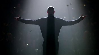 Movie still from “Justin Timberlake - Filthy” (2018), directed by Mark Romanek – Medium shot, Low angle