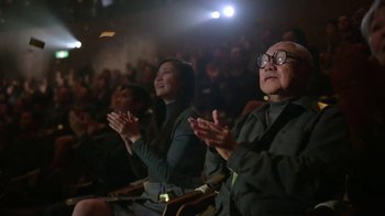 Movie still from “Justin Timberlake - Filthy” (2018), directed by Mark Romanek – Medium shot, Low angle