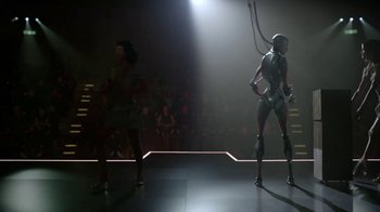 Movie still from “Justin Timberlake - Filthy” (2018), directed by Mark Romanek – Wide shot, Low angle