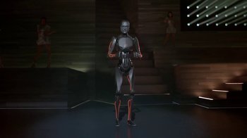 Movie still from “Justin Timberlake - Filthy” (2018), directed by Mark Romanek – Wide shot, Low angle