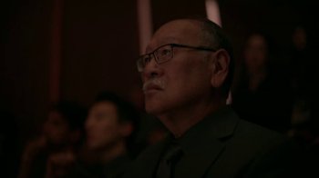 Movie still from “Justin Timberlake - Filthy” (2018), directed by Mark Romanek – Close Up shot, Low angle